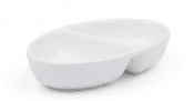 OVAL TWIN SAUCE DISH