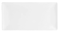 FLAT RECTANGULAR PLATTER 17 CM